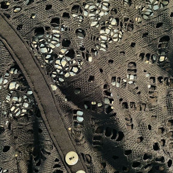 One piece black crochet - Picture 3 of 5